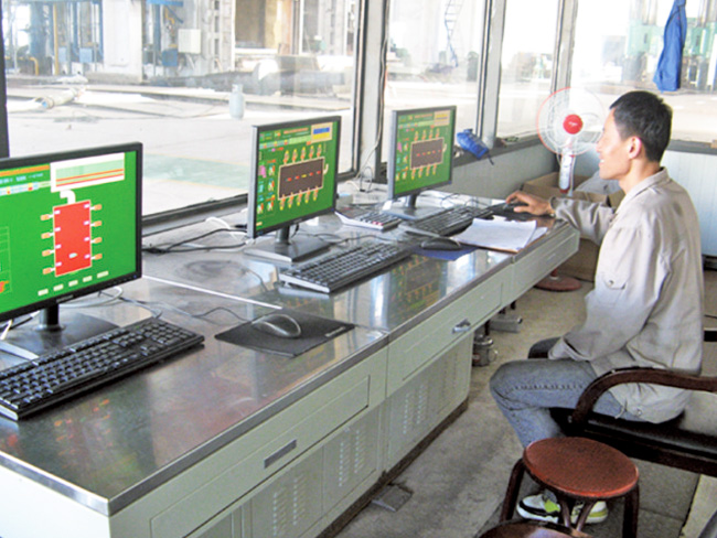 全自动加热炉、正火炉操作室